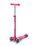 Micro Maxi Deluxe LED Pink Scooter