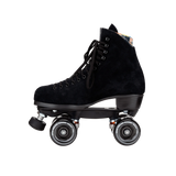 Moxi Lolly Black Rollerskates inside view