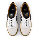New Balance Numeric 306 White Black Gum Skate Shoes