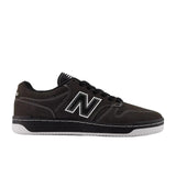 New Balance 480 Black Cement White Skateboard Shoes