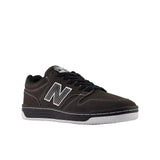 New Balance 480 Black Cement White Skateboard Shoes