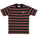 New Balance Numeric Thick Stripe Black Brown Tee