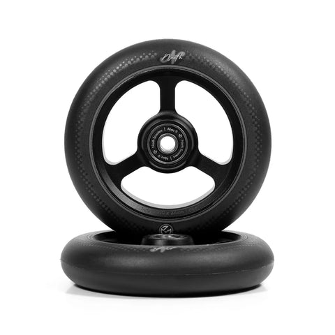 North Index Wheel Matte Black/Black 110mm x 24mm