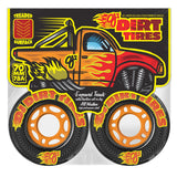 OJ Dirt Tires 70mm 78a 4 Pack Skateboard Wheels