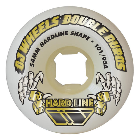 OJ Hardline Double Duros 54mm 101a Skateboard Wheels