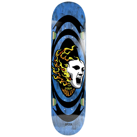 Opera Screaming Mask Woolley 9.0 Skateboard Deck 