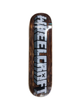 WOW Wheelcraft Brown 8.5" Skateboard Deck