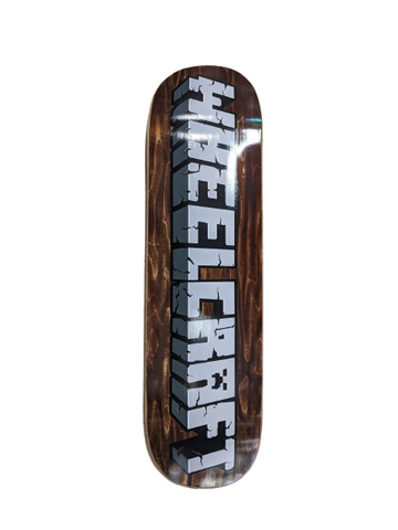 WOW Wheelcraft Brown 8.5" Skateboard Deck