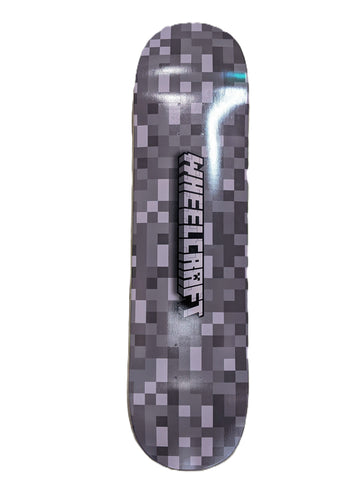 WOW Pixelated Wheelcraft 8.0 Skateboard Deck