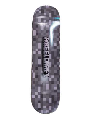 Wheelcraft WOW EU Pro Pixelated Wheelcraft 8.0 Skateboard Deck – World Of Wheelcraft