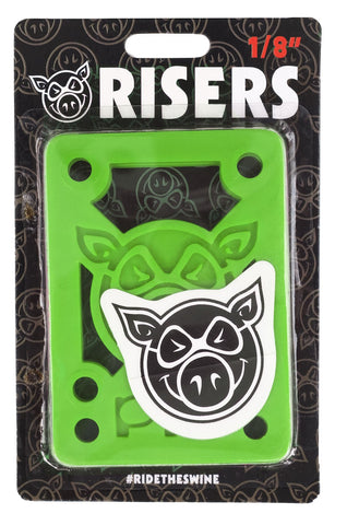Pig 1/8" Hard Green Riser Pads 