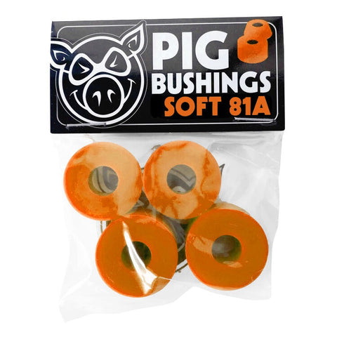 Pig Orange 81a Skateboard Bushings