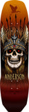 Powell Peralta Heron Skull Rust 8.45" x 31.8" Skateboard Deck