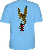 Powell Peralta Anderson Hydrant Carolina Blue Youth Tee