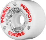 Powell Peralta G-Bones 64mm 97a White Skateboard Wheels