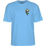 Powell Peralta McGill Skull n Snake Carolina Blue Tee