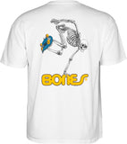 Powell Peralta Skeleton White Tee
