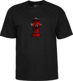 Powell Peralta Tee Anderson Black Youth Small Front