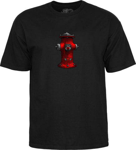 Powell Peralta Tee Anderson Black Youth Small Front