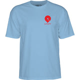 Powell Peralta Tucking Skeleton Baby Blue Tee