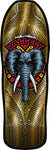 Powell Peralta Vallely Elephant Gold Foil 9.85" Skateboard Deck