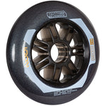 Iqon Access Dark Grey 110mm 85a 3 Pack Inline Wheels
