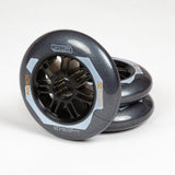 Iqon Access Dark Grey 110mm 85a 3 Pack Inline Wheels