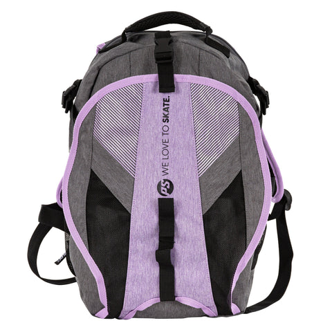 Powerslide Fitness Backpack Dark Grey Purple