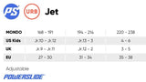Powerslide Jet Blackberry Kids Inline Skates Size Chart