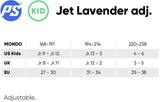 Powerslide Jet Lavender Kids Rollerblades Size Chart