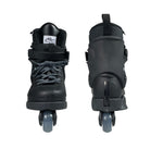 Razors Cult Black Rollerblades front and back view