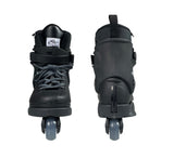 Razors Cult Black Rollerblades front and back view