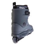 Razors SL Graphite Grey Rollerblades back view