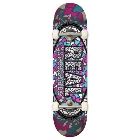 Real Mosaic Oval Foil 7.3 Complete Skateboard