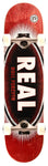 Real Oval Eclipse 7.3" Maroon Complete Skateboard