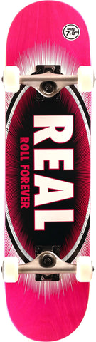 Real Oval Eclipse 7.3" Pink Complete Skateboard