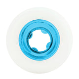 Ricta Chrome Clouds 56mm 78A Blue Skateboard Wheels inside