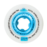Ricta Chrome Clouds 56mm 78A Blue Skateboard Wheels single