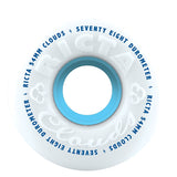 Ricta Clouds Blue 54mm 78a Skateboard Wheels