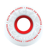 Ricta Clouds Red 55mm 86a Skateboard Wheels