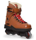 Roces M12 Lo UFS 70 30 Brown Rollerblades front