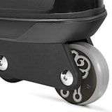 Roces M12 UFS Recycle Black Rollerblades Wheel Detail