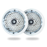 Root Industries Honey Core 110mm White Mirror Scooter Wheel pair