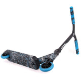 Root Industries Type R Mini Blue Splatter Complete Scooter deck view