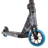 Root Industries Type R Mini Blue Splatter Complete Scooter stem detail