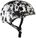 S-One Lifer Black White Tie Dye Helmet side view