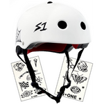S-One Lifer Bleak Outlook DIY Flash Sheet Helmet