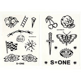 S-One Lifer Bleak Outlook DIY Flash Sheet Helmet flash sheet detail