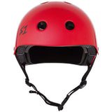 S-One Lifer Bright Red Gloss Helmet front view