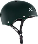 S-One Lifer Dark Green Matte Helmet side view